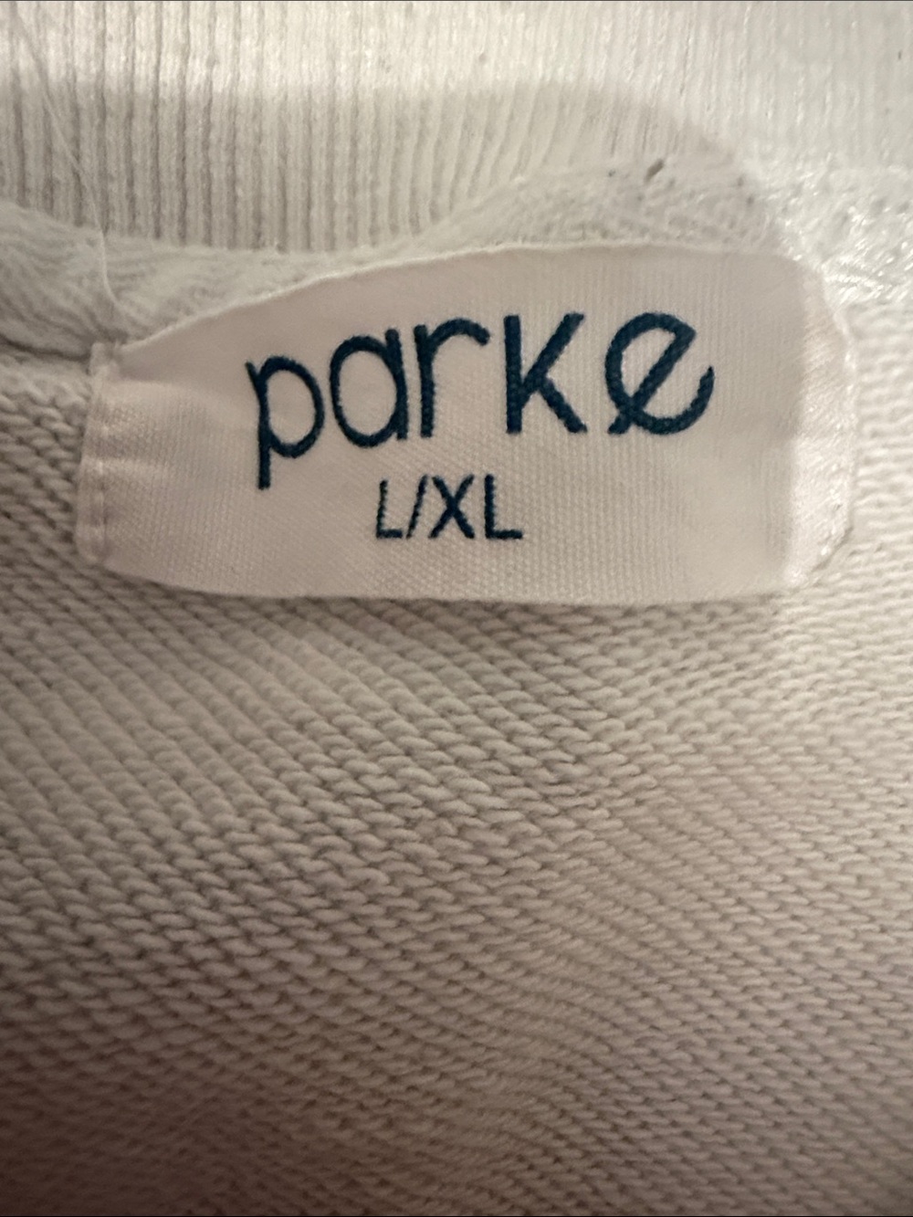Parke Varsity Mockneck Sweatshirt L/XL - Picture 3 of 6